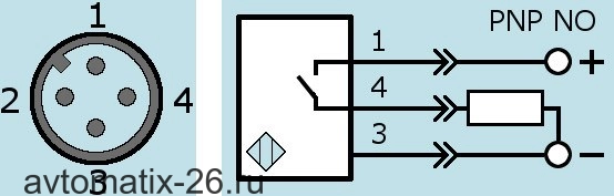 Индуктивный датчик Мега-К PS2-12M68-4B11-C4