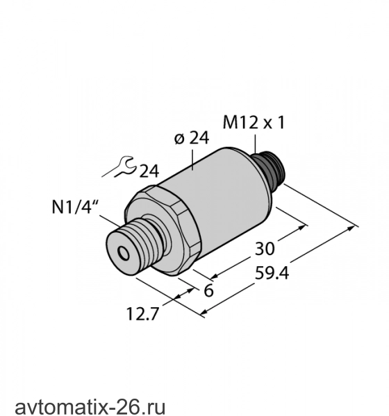 Датчик давления TURCK PT1000PSIG-2003-U1-H1143
