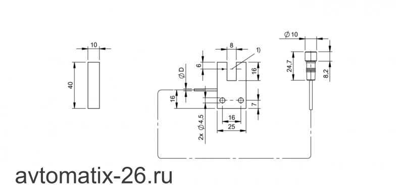 Оптоволоконный кабель Balluff BOH TK-F08V-004-TF-01