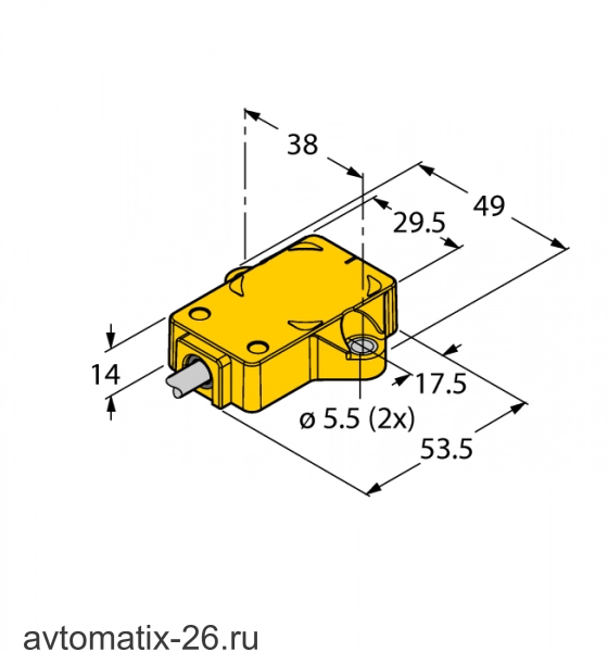 Энкодер TURCK RI360P1-QR14-ELU4X2/S97