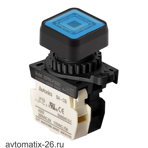 Кнопочный выключатель Autonics S2PRS-P3BBL