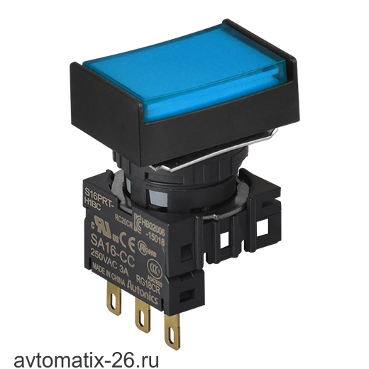 Кнопочный выключатель Autonics S16PRT-H1BC