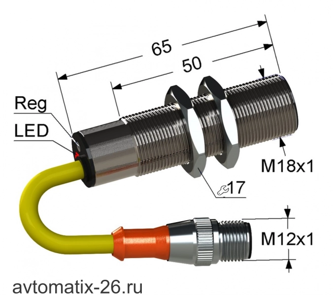 Оптический датчик Мега-К VB3C-18M65-TR100B131-KC18