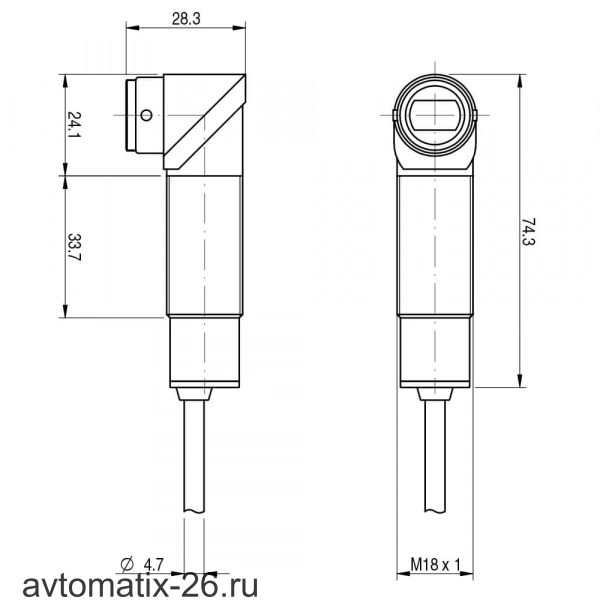 Оптический датчик Micro Detectors MP2/00-0A