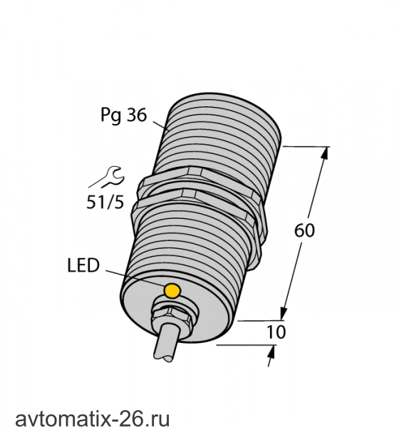 Индуктивный датчик TURCK BI20-G47-Y1X