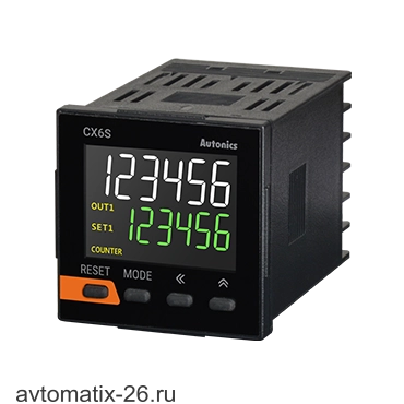 Счетчик-таймер Autonics CX6S-2P4