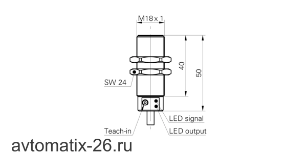 Оптический датчик Baumer FZAM 18N6460