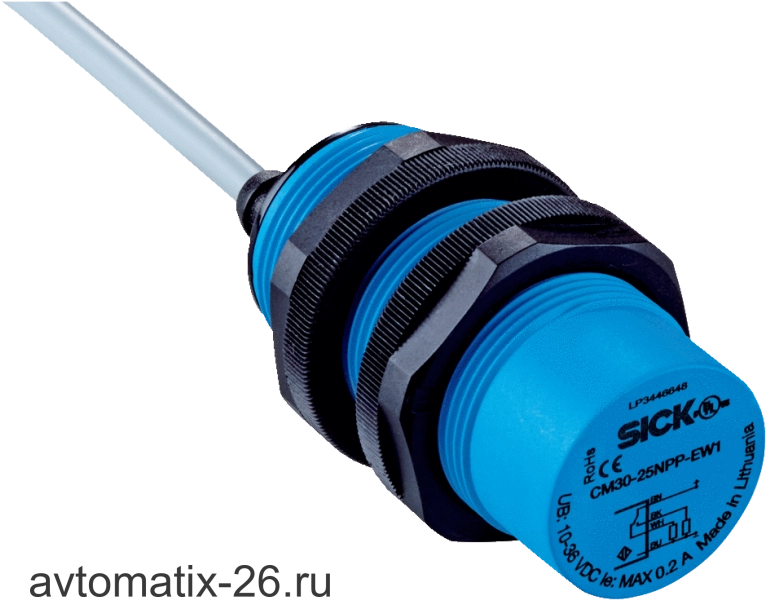 Емкостной датчик SICK CM30-25NNP-EW1