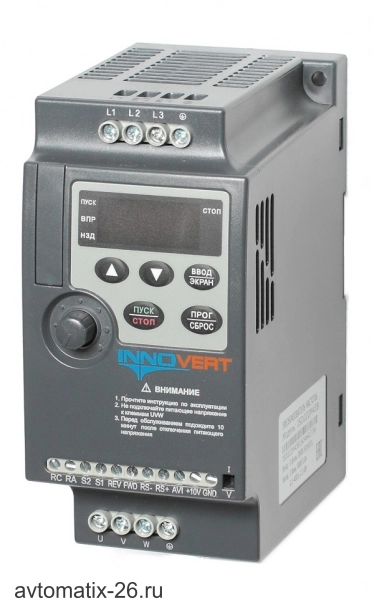 Частотный преобразователь INNOVERT ISD112M43B