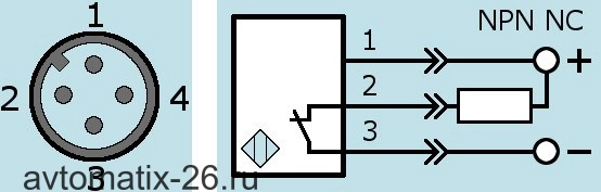 Индуктивный датчик Мега-К PS2-08M65-4N41-C4
