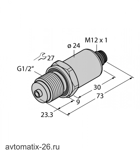 Датчик давления TURCK PT160R-2008-U1-H1141/X